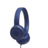 JBL Tune 500 Wired On Ear Headphones With Mic - Blue