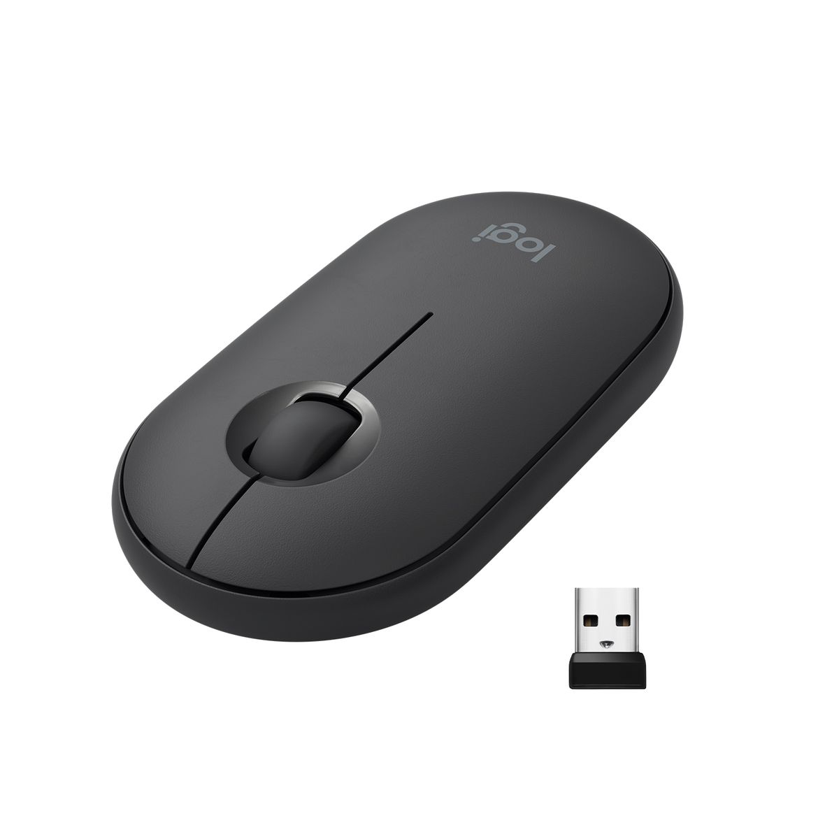 Logitech Pebble M350 Wireless Mouse - Black