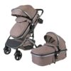 Bassinet Baby Stroller With Mosquito net - Brown