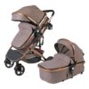 Bassinet Baby Stroller With Mosquito net - Rose Gold